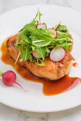 チキンの照り焼き