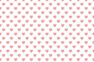 Seamless love heart design background.