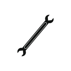 vector icon, metal workshop key