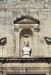 Obraz premium Figur an der St-Trophime Kirche in Arles, Provence