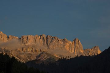 Alto Adige Alps Mountain sky sunset
