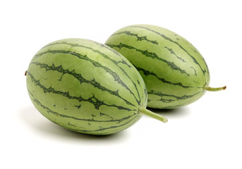 watermelon on white background 