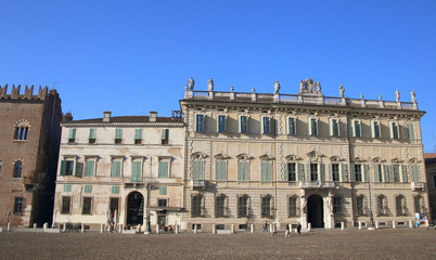 Obraz premium historic old town of Mantova, Italy 