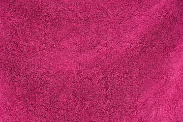 Close up soft pink towel for background. Close up pink fabric for backdrop and background.