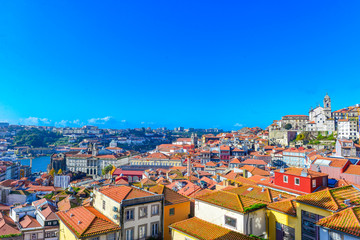 Fototapeta premium Altstadt Ribeira-Porto/Portugal