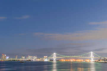 Fototapeta na wymiar 東京都港区竹芝から見た東京の夜景