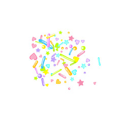 Sprinkles grainy. Cupcake dessert bakery confetti