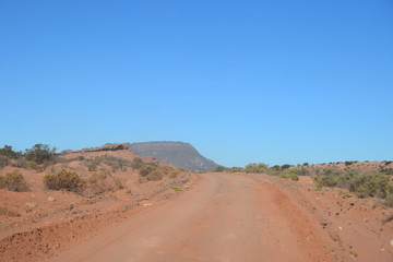 Staubige Piste im Ischigualasto-Naturpark 
