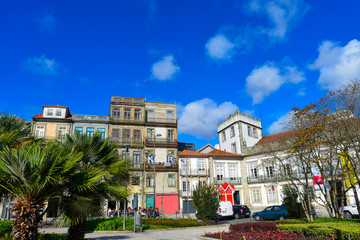 Fototapeta premium Praça de Carlos Alberto - Porto/Portugal