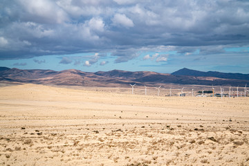 Istmo de la Pared - Fuerteventura at its narrowest point. Stone desert