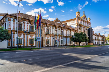 Palacio de la Merced in Cordoba Plaza de Colon, Andalusia, Cordoba, Spain.
