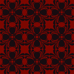 Seamless floral  pattern. fabric texture, background floral wallpaper  vector