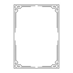 abstract fraime, decorative ornamental frame, original design