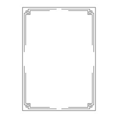 abstract fraime, decorative ornamental frame, original design