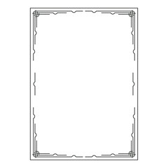 abstract fraime, decorative ornamental frame, original design