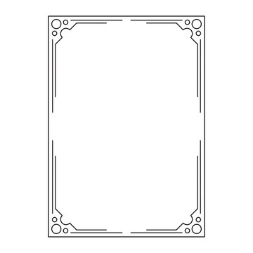 abstract fraime, decorative ornamental frame, original design