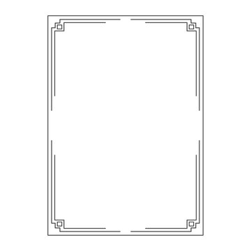 abstract fraime, decorative ornamental frame, original design