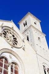 Rosone e campanile cattedrale di Giovinazzo