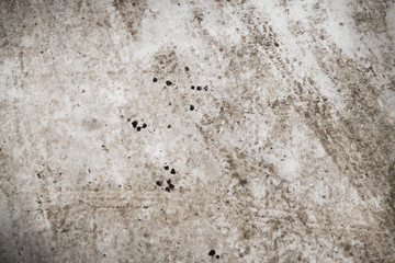 Texture of snow on the road tracks and dirt