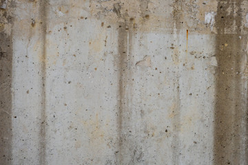 The texture of the concrete with stains