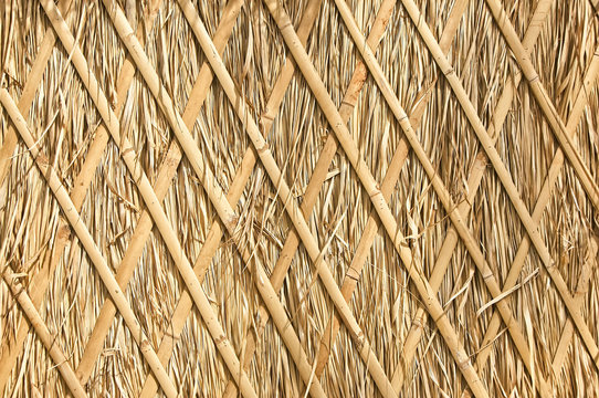 Seamless Straw Roof Texture This is a free collection of roof textures ...