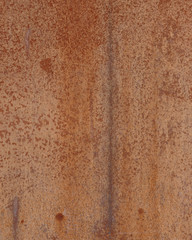 rust texture on a metal plate
