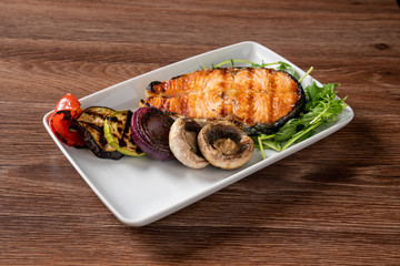 grilled fish fillets