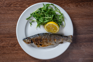 grilled trout