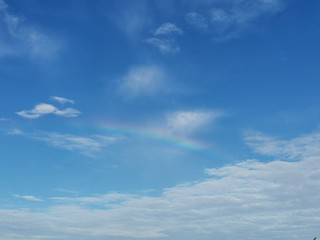 Fototapeta premium blue sky with clouds