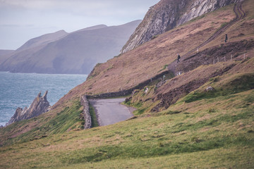 Fototapeta na wymiar Winding Roads - Slea Head - Ireland