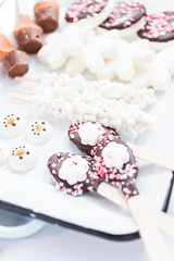 Hot chocolate toppings