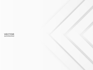 Abstract. white line overlap background ,light and shadow .Vector.