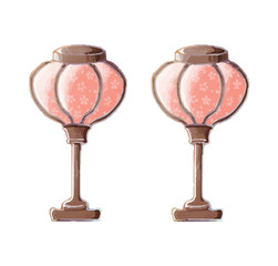 Japanese-candle-illustration-(watercolor-style)