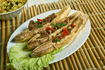 Stuffed Baked Plantains