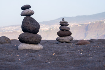 Pebble Stones on the Beach