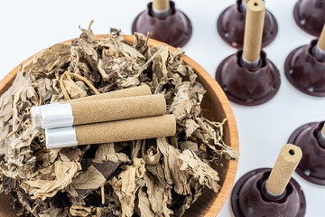Ai Zhu and Ai Ye of Traditional Chinese Medicine Moxibustion
