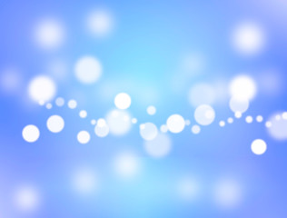 Abstract light blue gradint with bokeh, empty room studio ,product display, used for background, advertising.