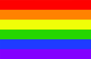 Vector Gay Pride Flag and Banner