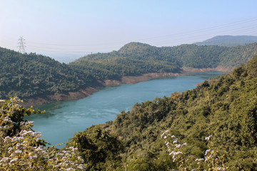 Fototapeta premium lake in mountains