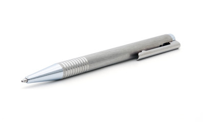 Closeup of luxury of isolated pen on white background with clipping path.