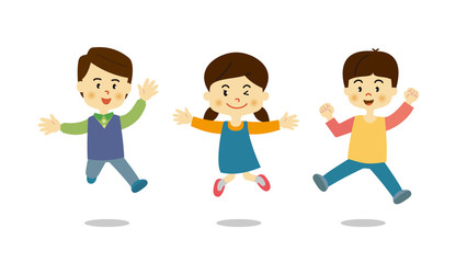 子ども　ジャンプ　セット