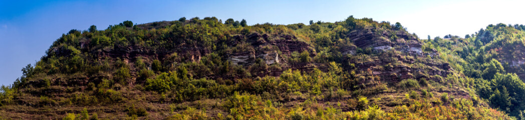 Fototapeta na wymiar Dniester canyon landscape