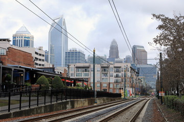 Rapid Transit station in Charlotte, United States