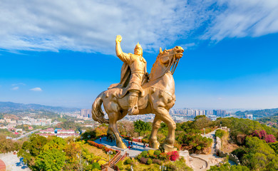 Fototapeta premium The scenery of Daping Mountain scenic spot in Quanzhou City, Fujian Province, China