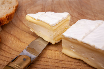 french cow's milk cheese called Brie de Normandie