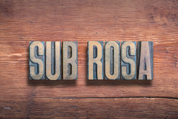 sub rosa wood