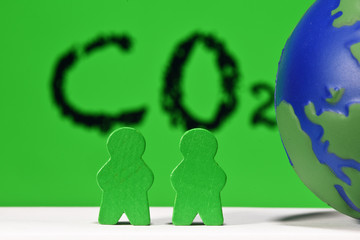 environnement climat planete globe CO2