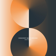 abstract gradient background, Geometric gradient shapes covers