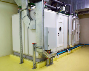 Air Handling Unit,AHU/An air handler, or air handling unit, is a device used to regulate and circulate air as part of a heating, ventilating, and air-conditioning system. An air handler is usually.