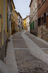 Street in Cifuentes, Guadalajara, Spain.